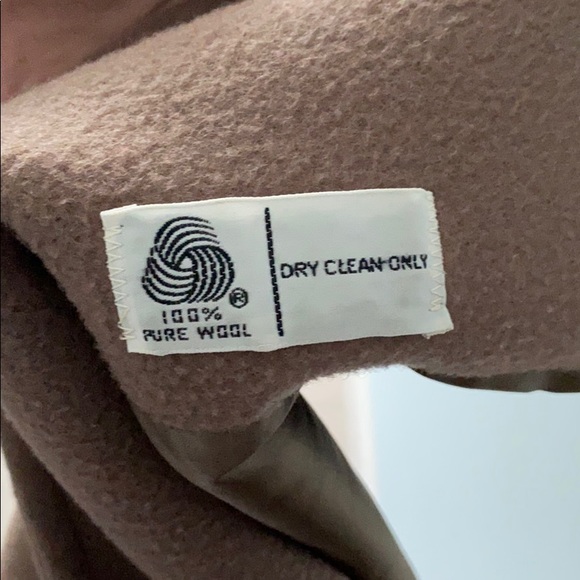 Camel Wool Coat Vintage - Picture 7 of 7